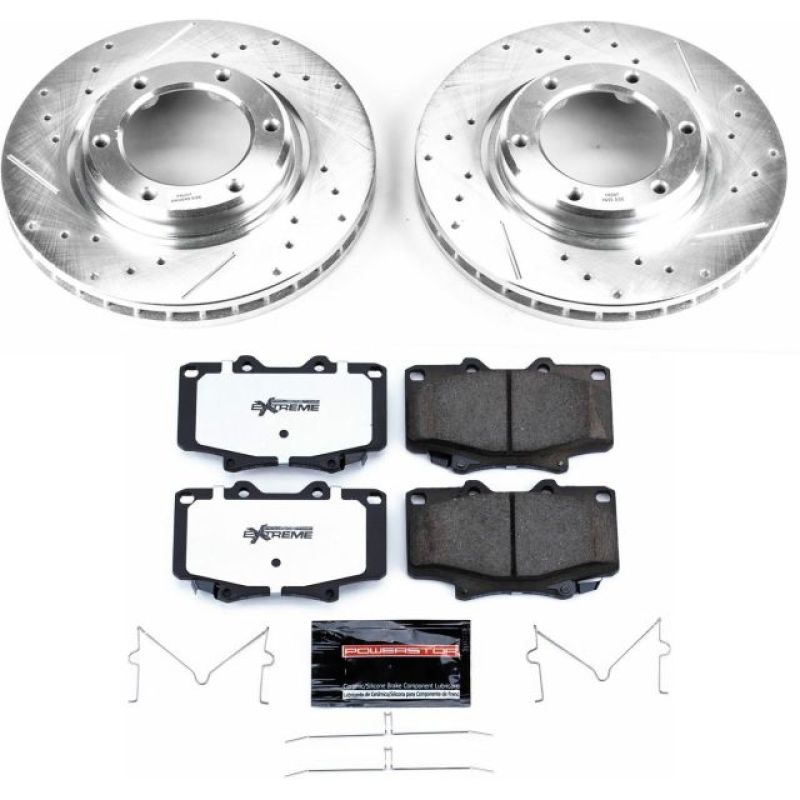 Power Stop 96-97 Lexus LX450 Front Z36 Truck & Tow Brake Kit PowerStop