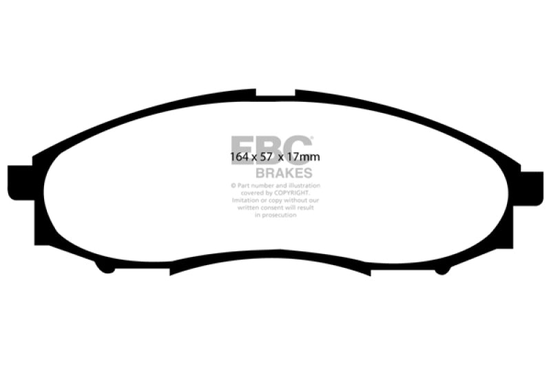 EBC GreenStuff Front Brake Pads - DP61316