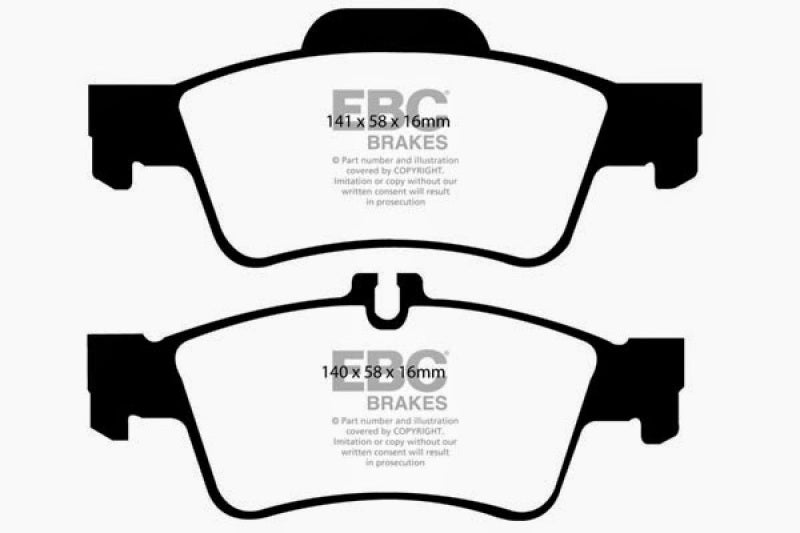 EBC GreenStuff Rear Brake Pads - DP21491 EBC