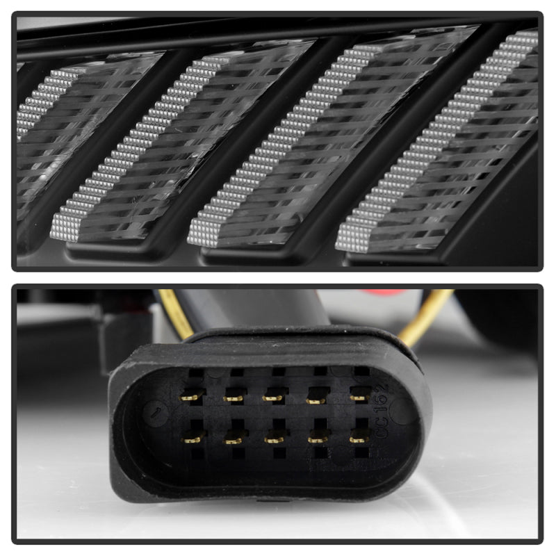 Spyder 13-16 Audi A4/S4 Halogen Model Only High-Power LED Headlights - Black PRO-YD-AA413HALAP-BK SPYDER