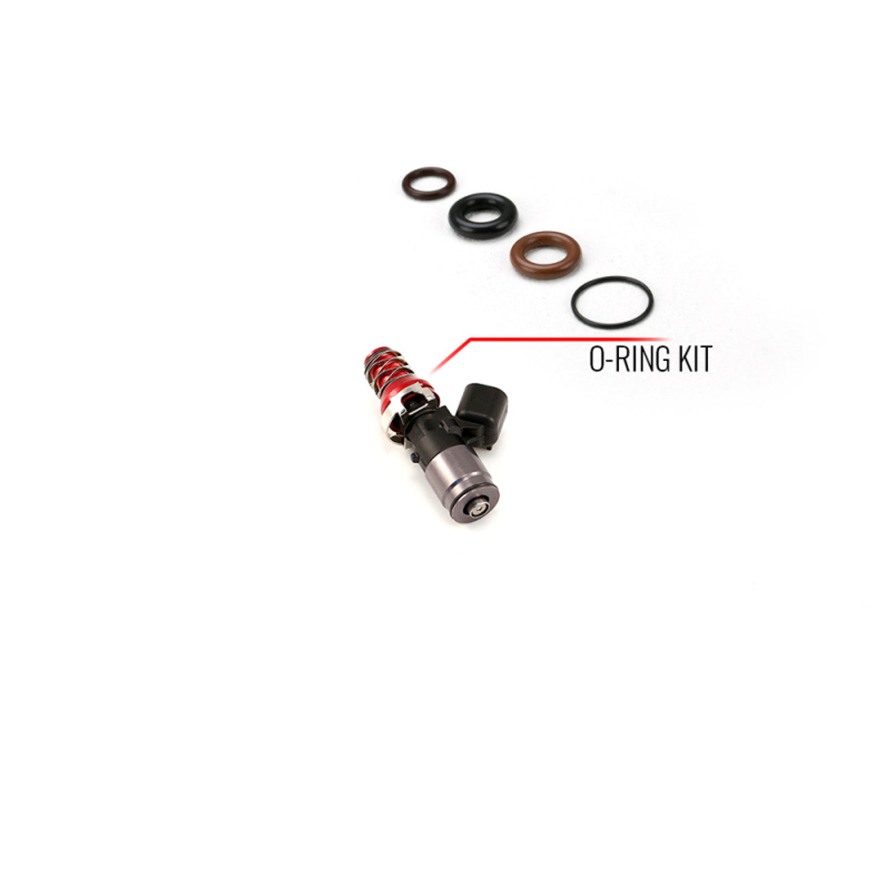 Injector Dynamics O-Ring/Seal Service Kit for Injector with 14mm Top Adapter and 14mm Bottom O Rings - SK.48.14.14