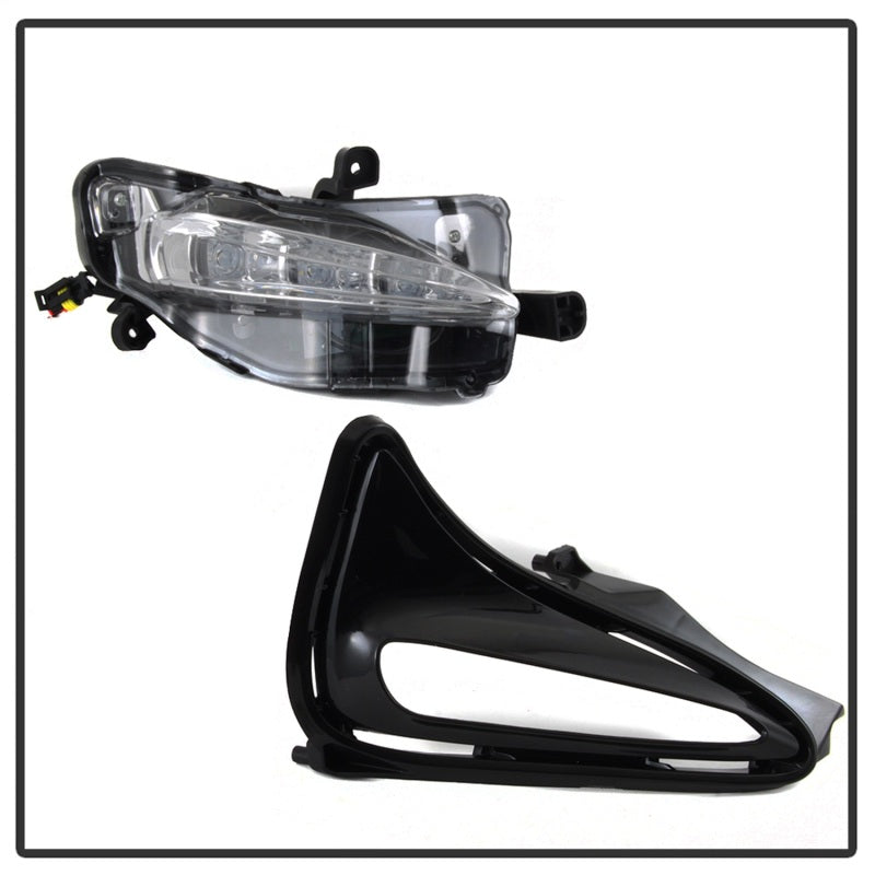 Spyder 2017+ Toyota Corolla OEM LED Fog Lights w/Switch - Clear (FL-TCO17-LED-C) SPYDER