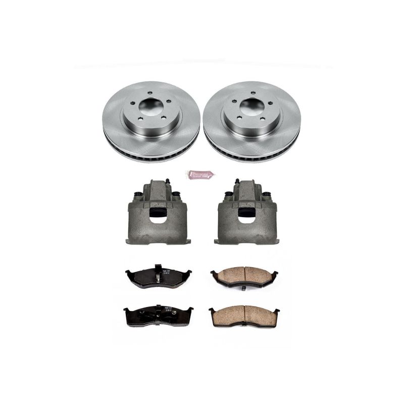 Power Stop 98-04 Chrysler Concorde Front Autospecialty Brake Kit w/Calipers PowerStop
