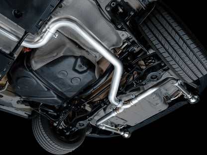 AWE 22-25 Volkswagen Jetta GLI Track Edition Exhaust - Chrome Silver Tips