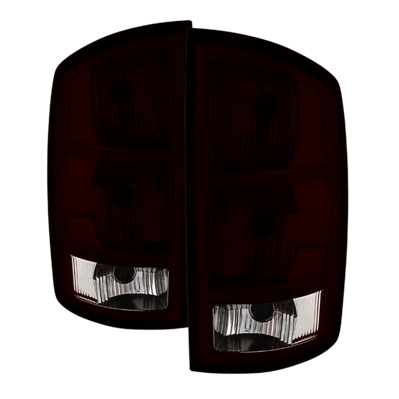 Xtune Dodge Ram 1500 02-06 / Ram 2500 3500 03-06 OEM Style Tail Lights Red Smoked ALT-JH-DR02-OE-RSM SPYDER