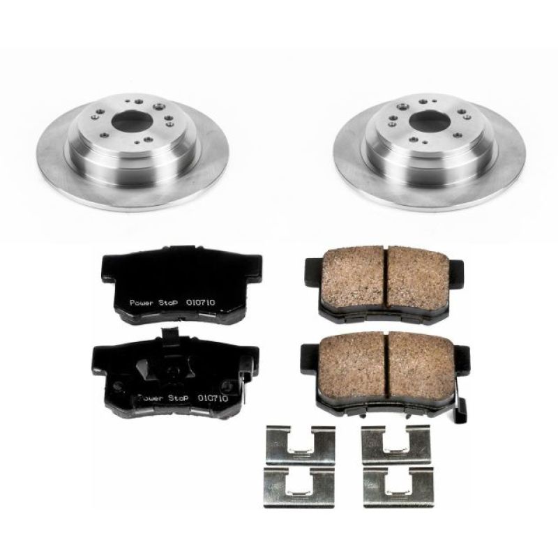 Power Stop 10-11 Honda Accord Crosstour Rear Autospecialty Brake Kit PowerStop