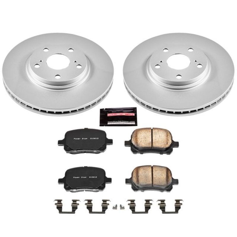Power Stop 99-01 Lexus RX300 Front Z17 Evolution Geomet Coated Brake Kit PowerStop