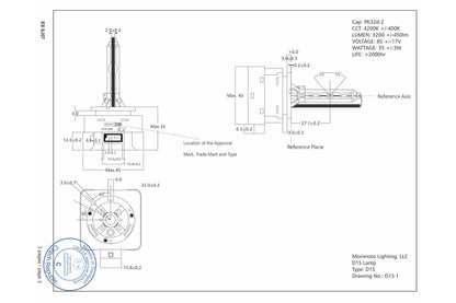 D1S: XB 5000K HID Bulbs (Pair)