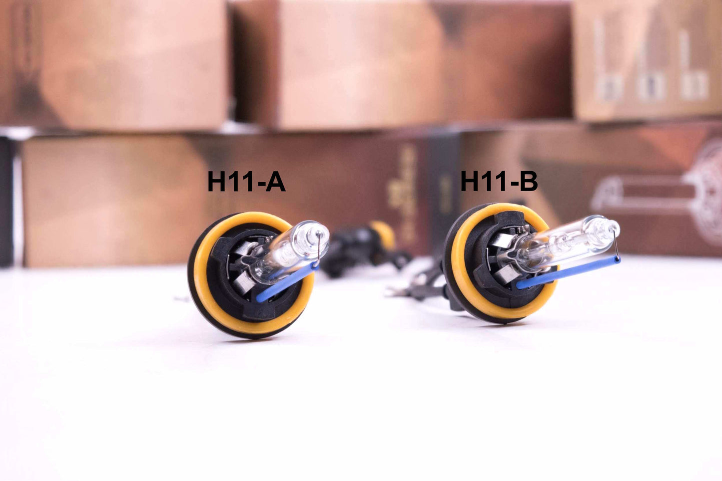H11B/H9/H8: XB 6000K HID Bulbs (Pair)