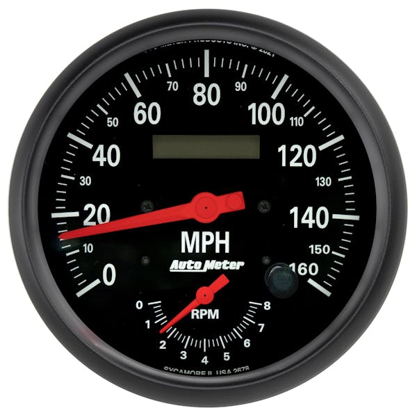 Autometer Z-Series 5in Tachometer/Speedometer Combo 8000 RPM/160 MPH