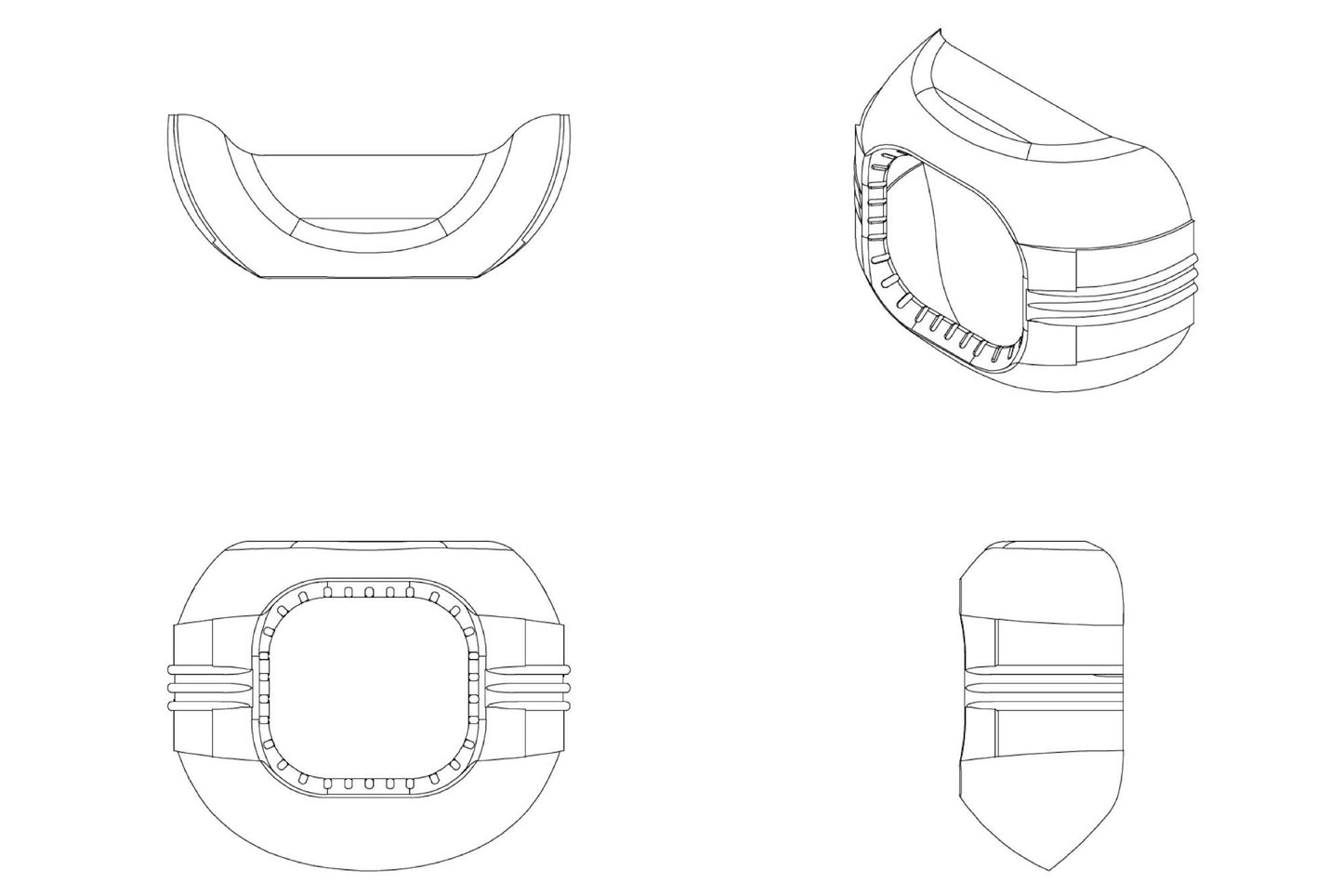 Square: Ocular Projector Shroud
