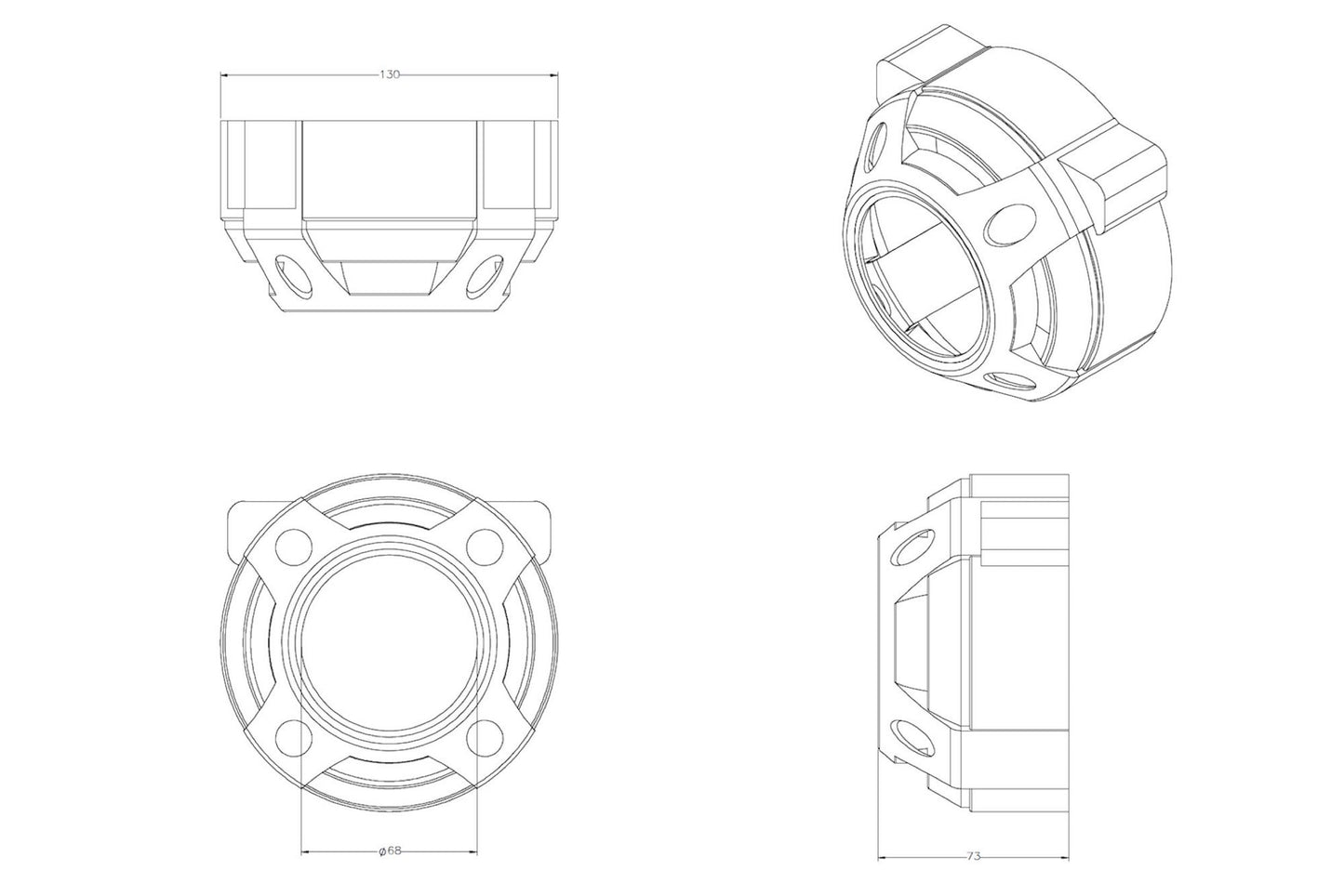 Panamera Projector Shroud