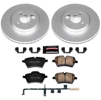 Power Stop 07-10 Mini Cooper Front Z23 Evolution Sport Coated Brake Kit PowerStop