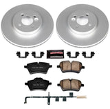 Power Stop 07-10 Mini Cooper Front Z23 Evolution Sport Coated Brake Kit