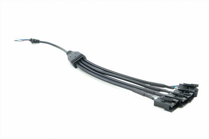 Splitter: RGB 4P Female to 4x RGB 4P Female
