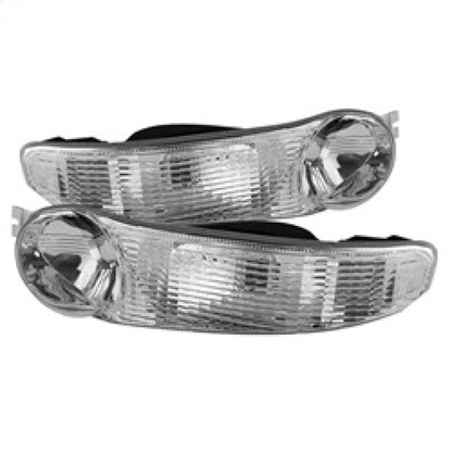 Xtune GMC Sierra Denali 00-06 Bumper Lights Clear CBL-GD00-C SPYDER