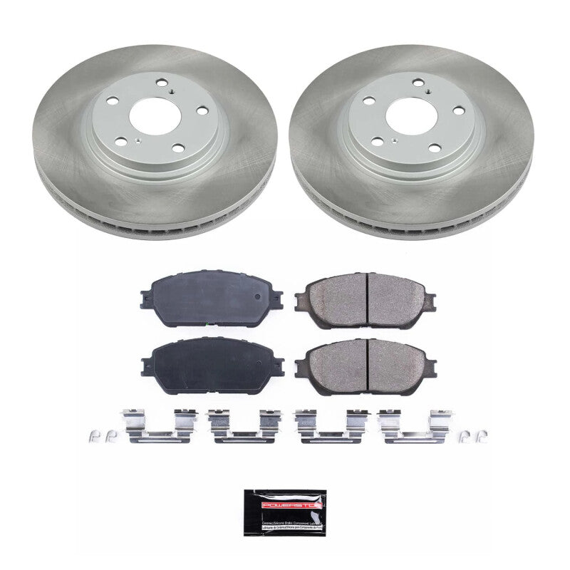 Power Stop 04-06 Lexus ES330 Front Semi-Coated Rotor Kit PowerStop