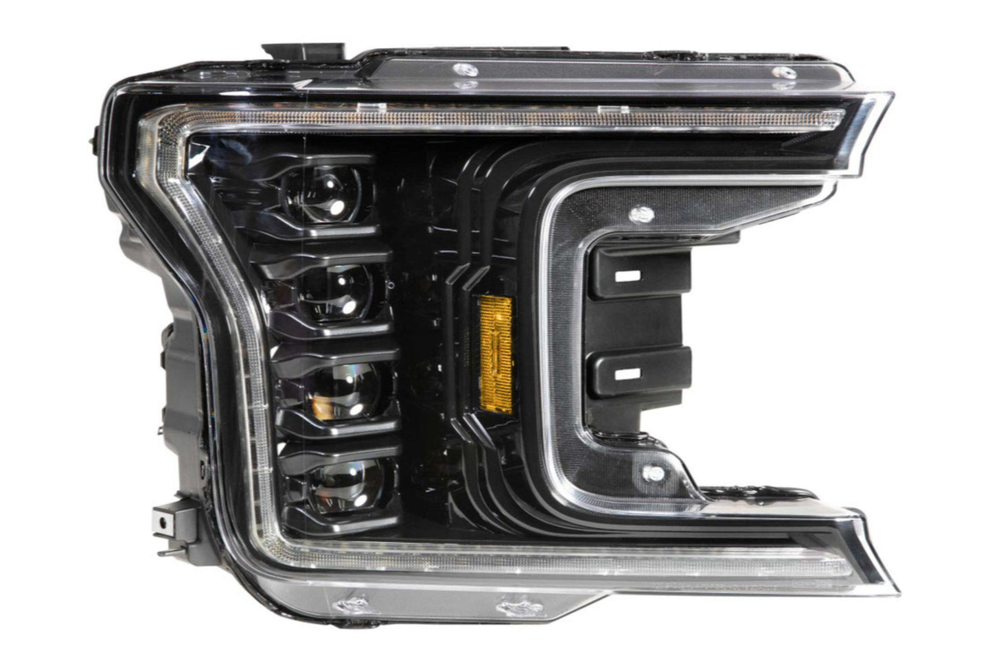 XB LED Headlights: Ford F-150 (18-20 / White DRL / Set)