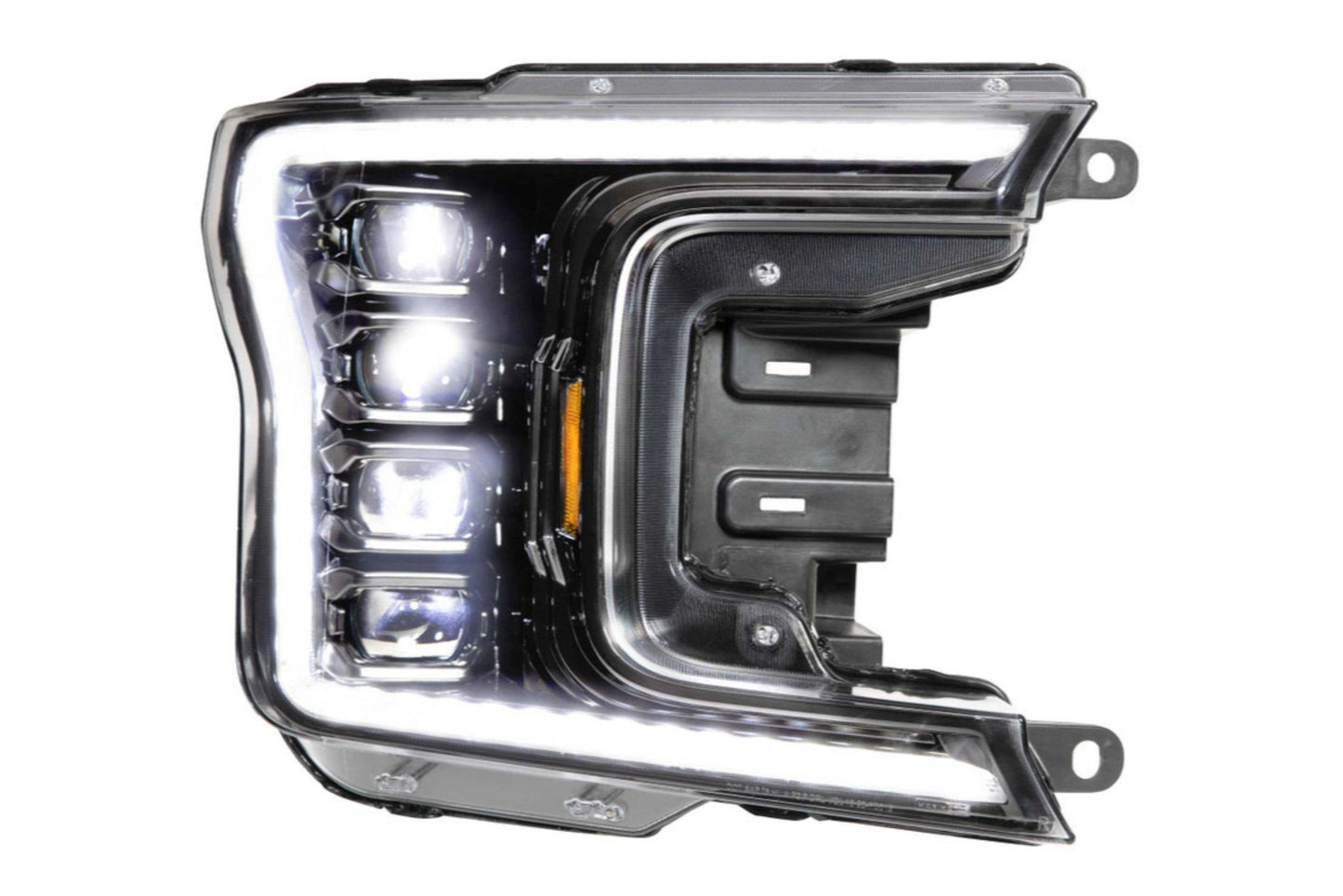 XB LED Headlights: Ford F-150 (18-20 / White DRL / Set)