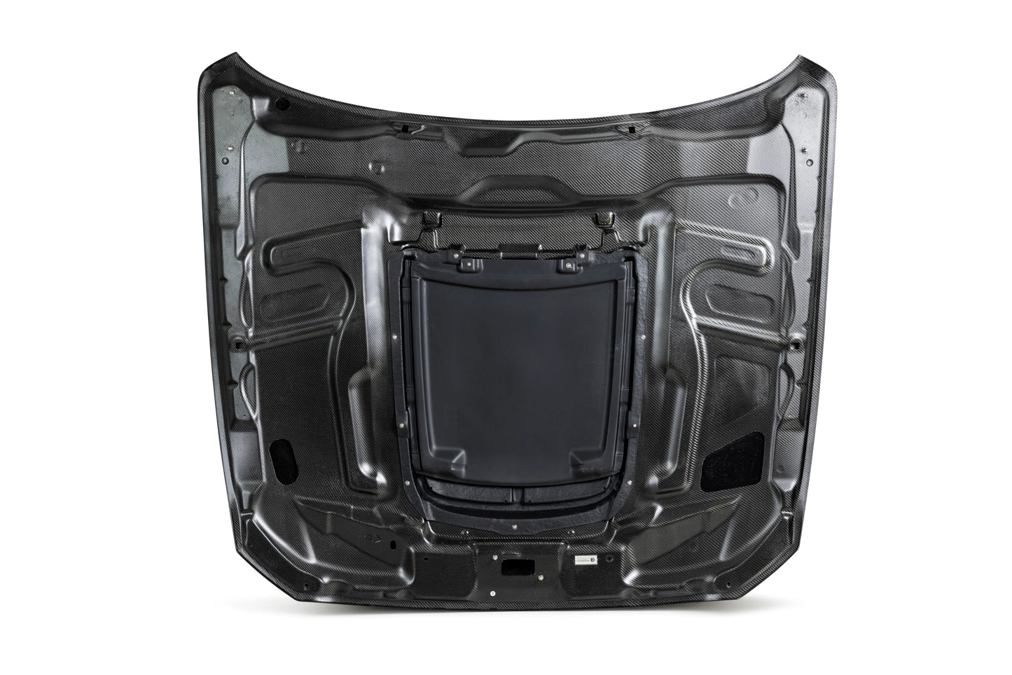 Anderson Composites 15-20 Mustang Shelby GT350 GT5 Double Vented Carbon Fiber Hood- AC-HD15FDMU350-GT5-DS