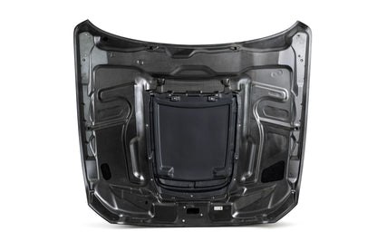 Anderson Composites 15-20 Mustang Shelby GT350 GT5 Double Vented Carbon Fiber Hood- AC-HD15FDMU350-GT5-DS