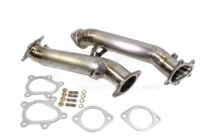 PLM Power Driven Titanium Downpipe for Nissan 2009-2021 Nissan R35 GT-R - PLM-DP-R35-TI