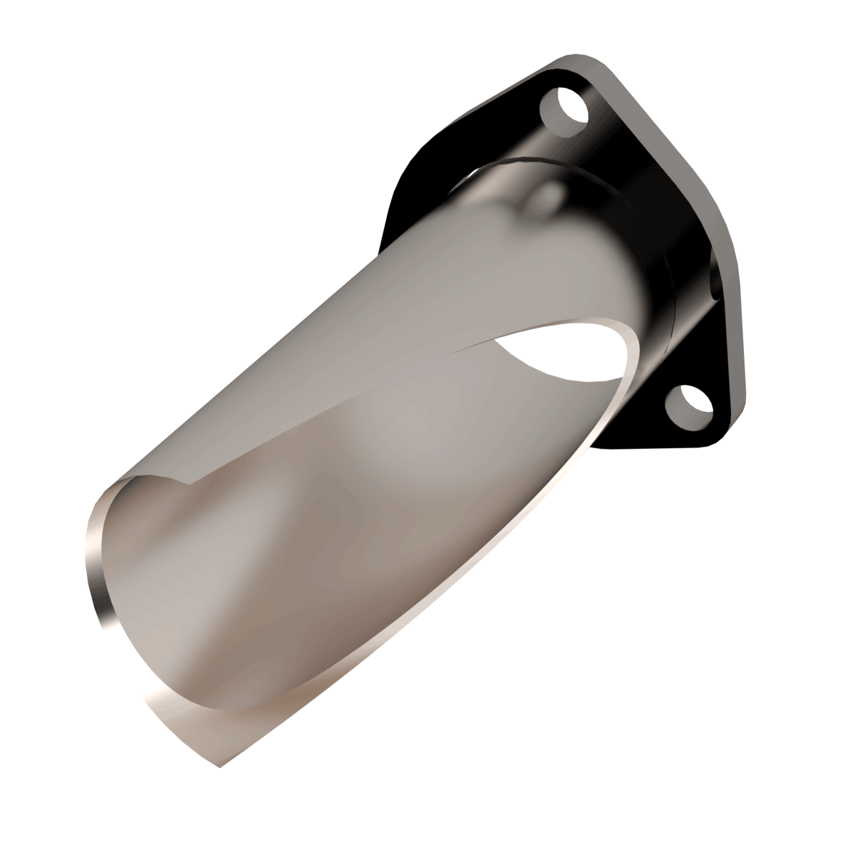 QTP 2.75 Inch Stainless Steel DIY Exhaust Cutout Pipe (Universal) - 10276 QTP