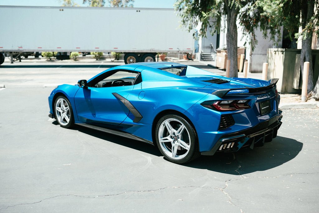 Anderson Composites 2020 - 2024 Chevrolet Corvette C8 Carbon Fiber Rear Diffuser - AC-RD20CHC8-MB