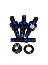 Load image into Gallery viewer, PLM Titanium Turbo to Manifold Stud Kit M10 x 1.5mm - PLM-M10-BOLT-TITAN-TURBO-4PCS