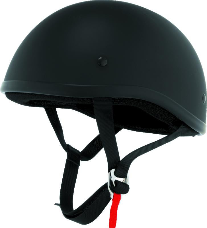 Bikers Choice Skid Lids Original Helmet Flat Black - Small - 646631