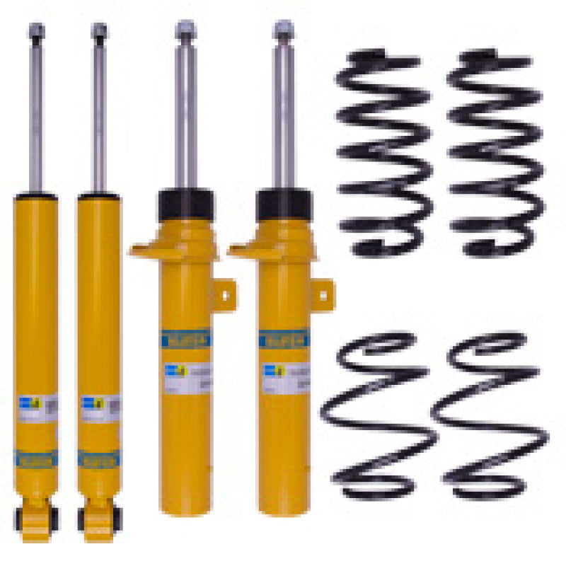 Bilstein B12 (Pro-Kit) 14-16 Mini Cooper S L4 2.0L Front and Rear Suspension Kit Bilstein