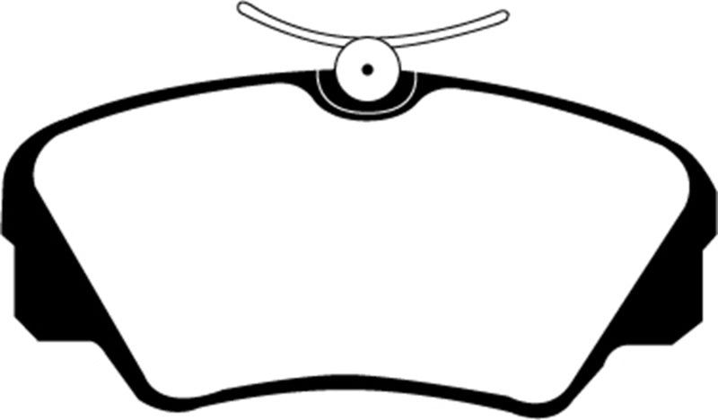 EBC GreenStuff Front Brake Pads - DP2937 EBC