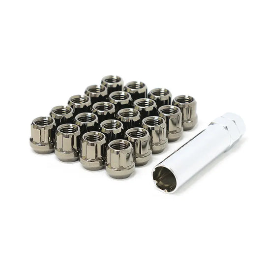 Wheel Mate Muteki Open End Lug Nuts - Titanium 12x1.25 Wheel Mate