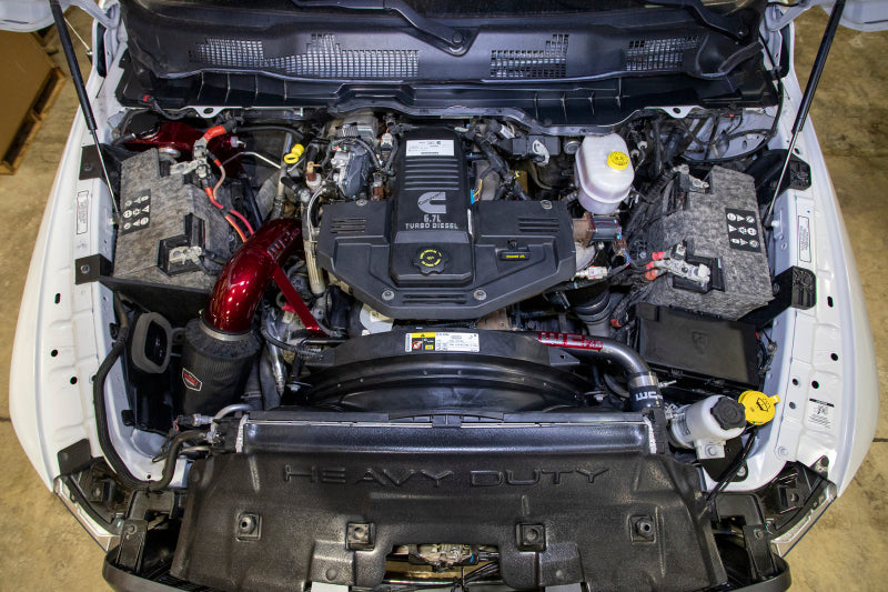 Wehrli 10-18 Dodge 6.7L Cummins (Non 13-15 w/Dual Rads/Twin CP3) Upper Coolant Pipe - Flat Black - WCF100517-FB