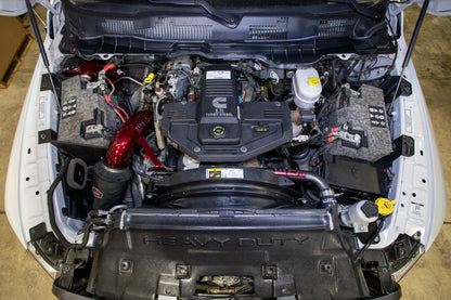 Wehrli 10-18 Dodge 6.7L Cummins (Non 13-15 w/Dual Rads/Twin CP3) Upper Coolant Pipe - Flat Black - WCF100517-FB