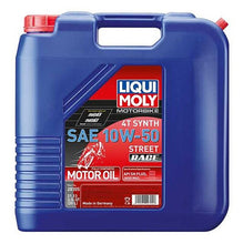 Load image into Gallery viewer, LIQUI MOLY 20L Motorbike 4T Synth SAE 10W50 Street Race