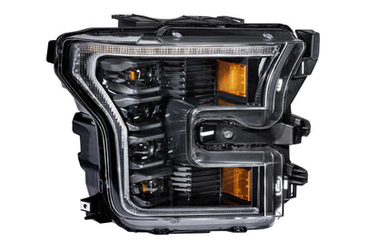 Morimoto XB LED Headlights Amber DRL – 2015–2017 Ford F-150 / 2016–2021 Raptor (LF502-A.2-ASM)