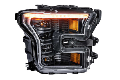 Morimoto XB LED Headlights Amber DRL – 2015–2017 Ford F-150 / 2016–2021 Raptor (LF502-A.2-ASM)