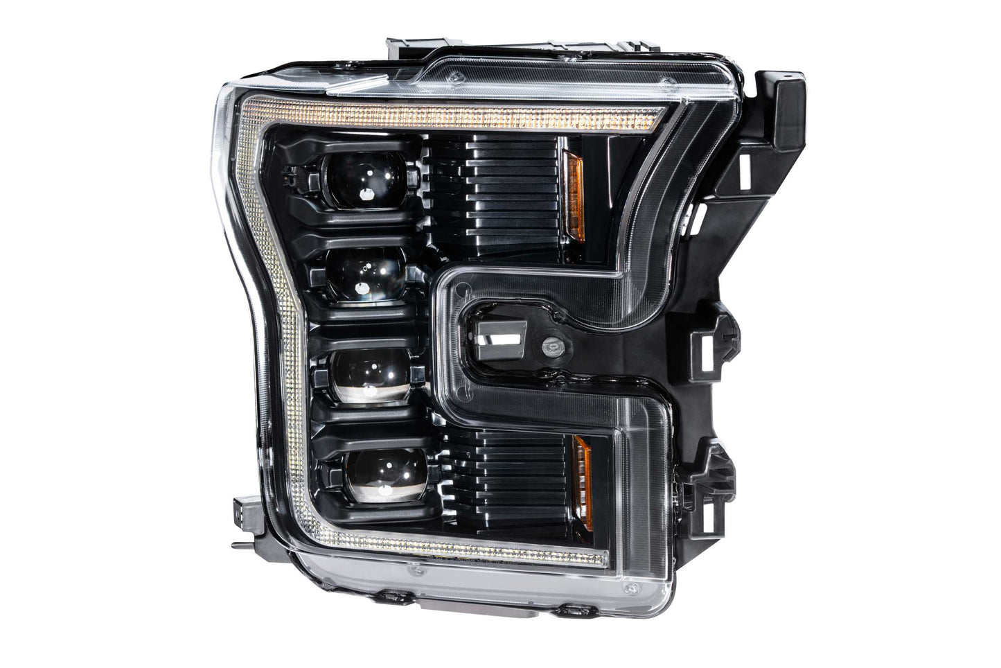 Morimoto XB LED Headlights Amber DRL – 2015–2017 Ford F-150 / 2016–2021 Raptor (LF502-A.2-ASM)