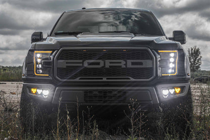 Morimoto XB LED Headlights Amber DRL – 2015–2017 Ford F-150 / 2016–2021 Raptor (LF502-A.2-ASM)