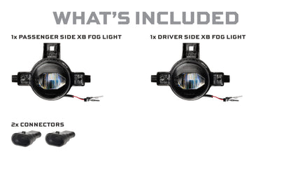 XB LED Fogs: Type Mopar Projector (Set)