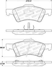 Load image into Gallery viewer, StopTech Premium Ceramic Brake Pads - 308.08570