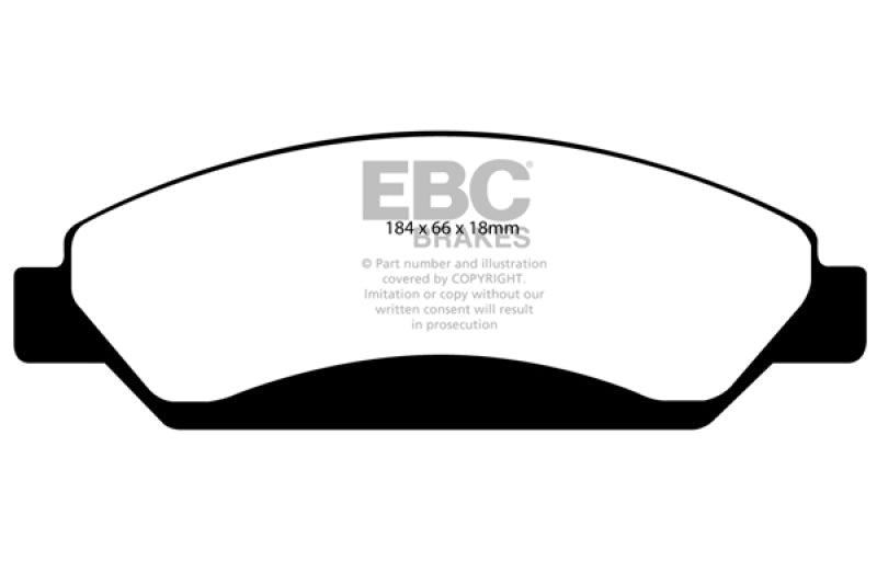 EBC Ultimax2 Front Brake Pads - UD1092