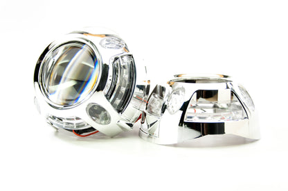 Panamera 1.0 Projector Shroud (White/Amber LED Switchback)