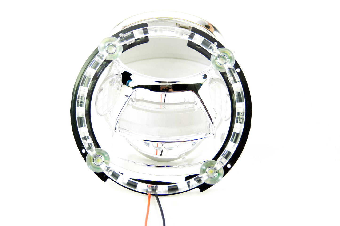 Panamera 1.0 Projector Shroud (White/Amber LED Switchback)