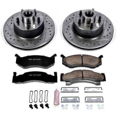 Power Stop 80-81 Chrysler Town & Country Front Z23 Evolution Sport Brake Kit PowerStop