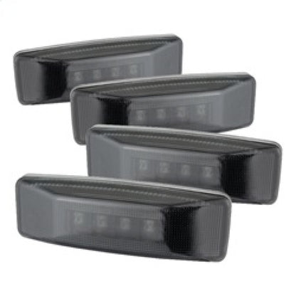 Xtune Dodge Ram 94-02 Dually 2 Red LED+2 Amber LED Fender Lights 4pcs Smoke ACC-LED-DR94-FE-SM SPYDER