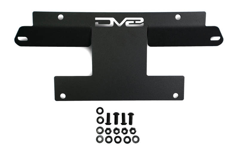 DV8 Offroad 21-22 Ford Bronco Factory Front Bumper Licence Relocation Bracket - Front DV8 Offroad