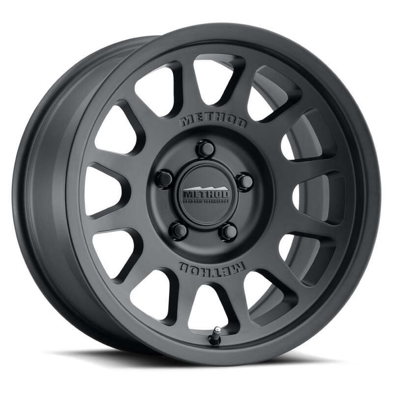 Method MR703 17x9 / -12mm Offset / 108mm Bore / 5x5.5 BP / 4.8in BS - Matte Black Wheel Method Wheels