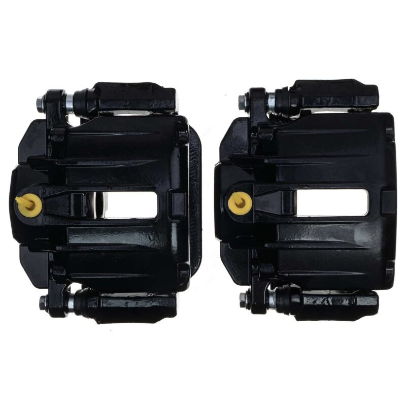 Power Stop 00-02 Cadillac DeVille Rear Black Caliper - Pair w/Bracket PowerStop